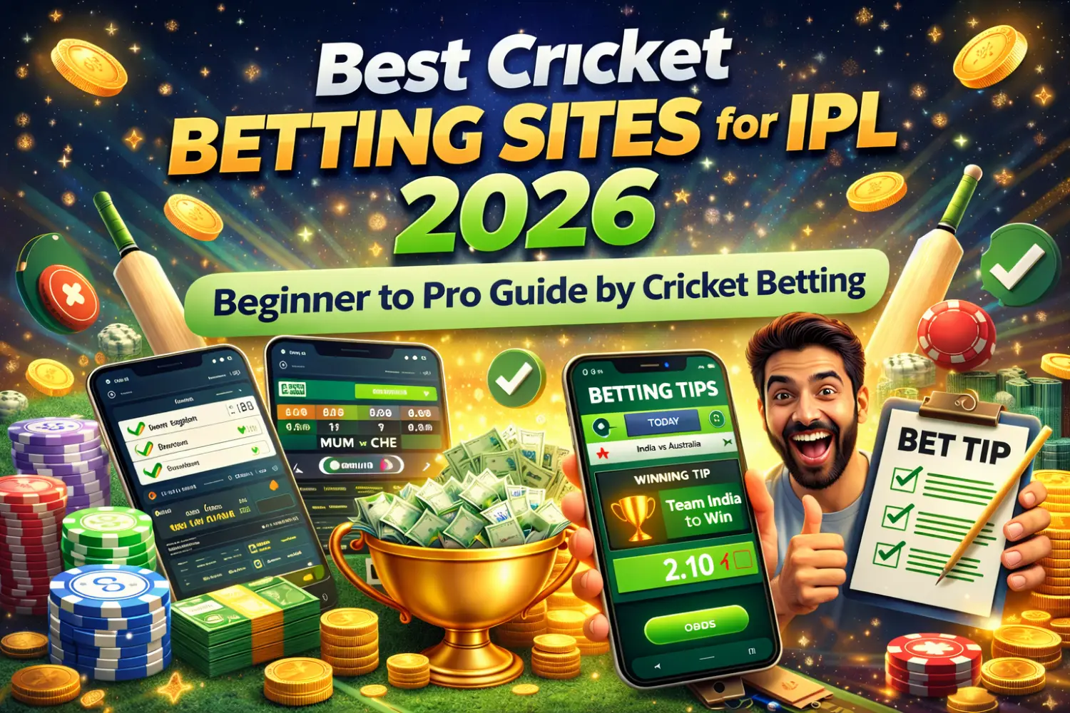 Best Cricket Betting Sites for IPL