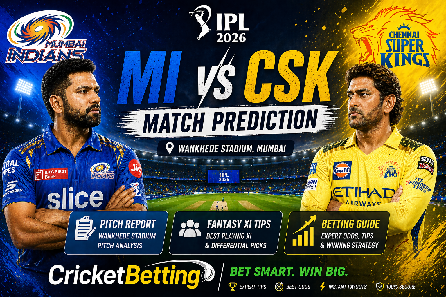 MI vs CSK Match Prediction