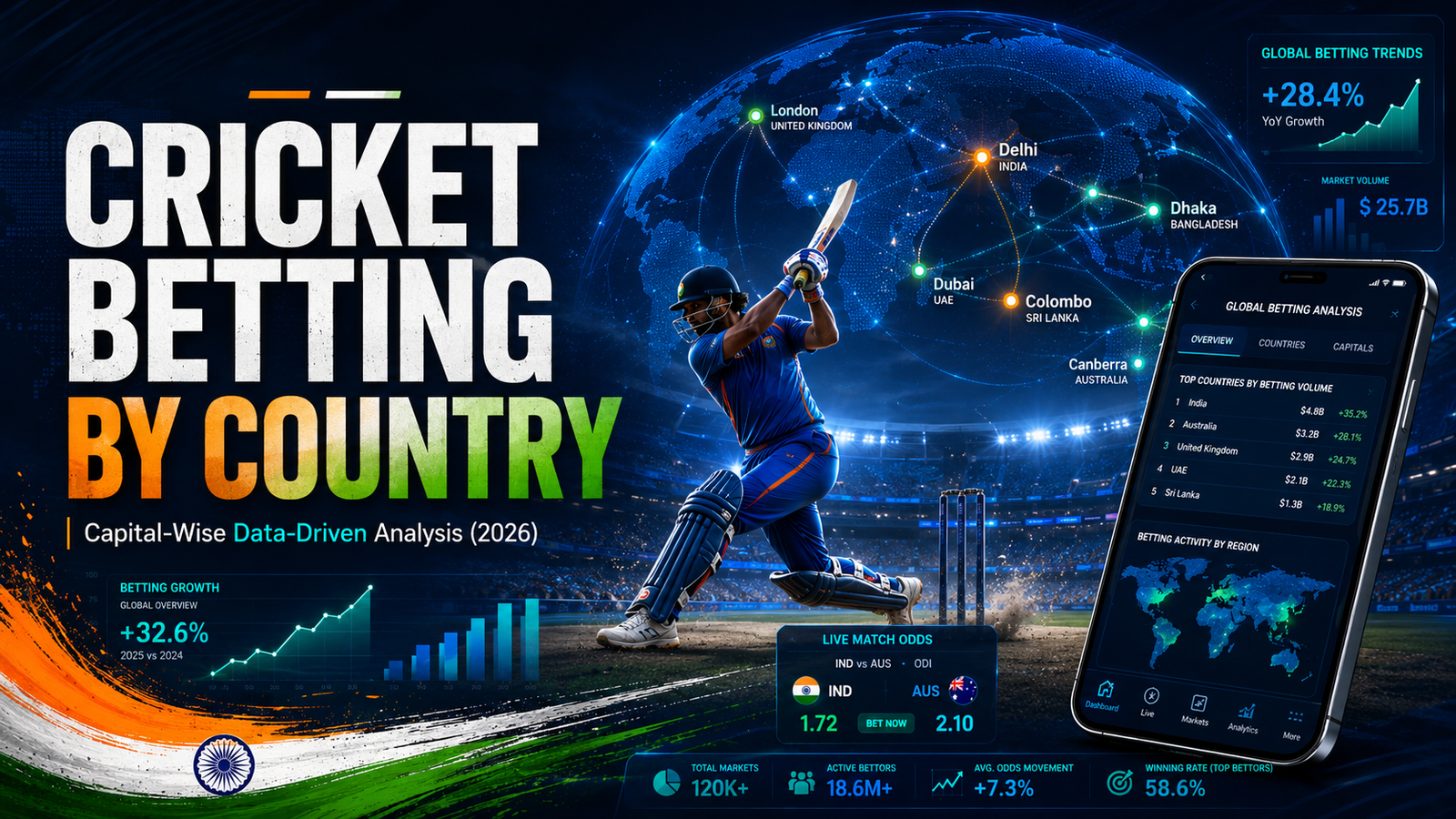 Cricket Betting by Country