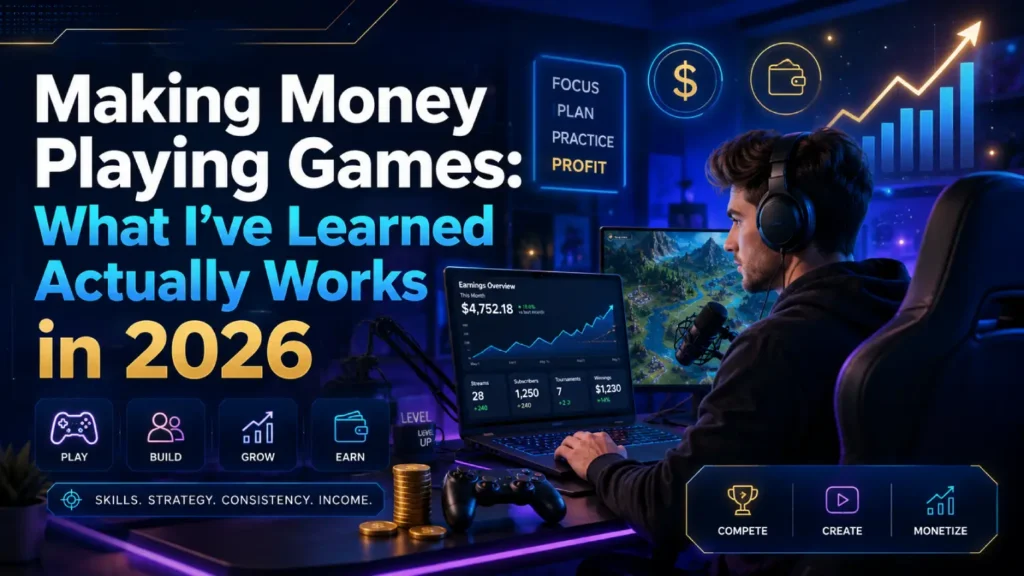 Making Money Playing Games