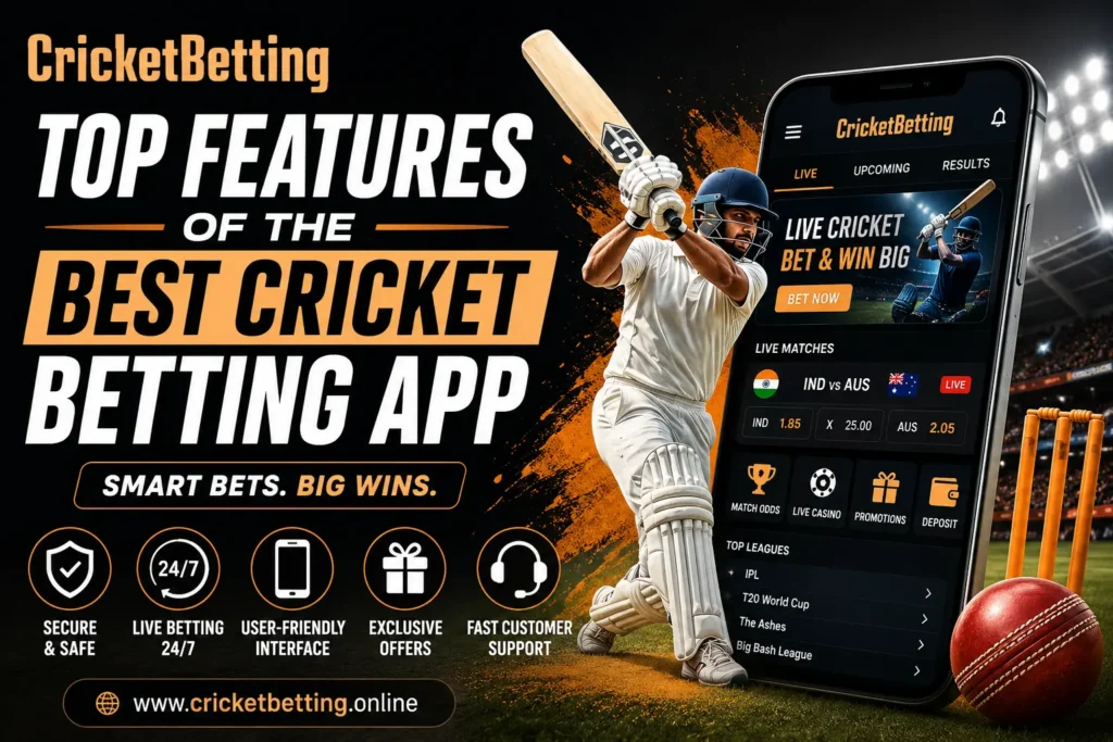 Cricket betting app