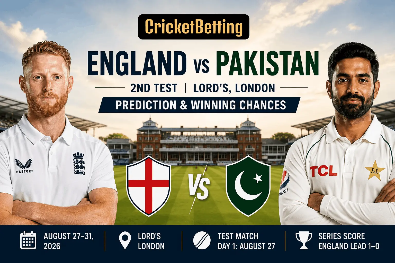 England vs Pakistan prediction