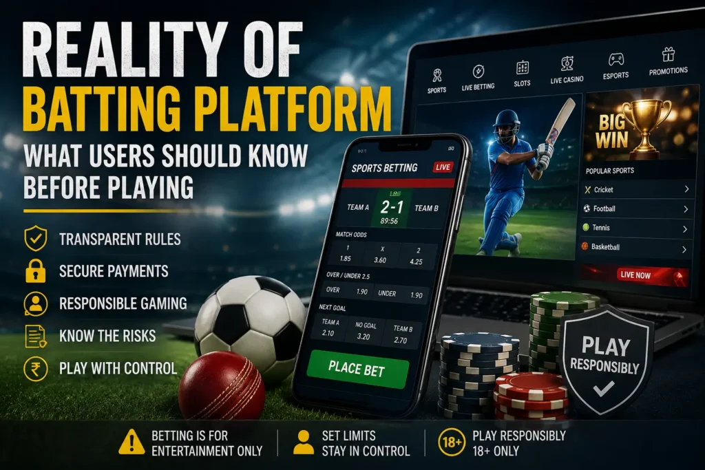 Reality of Betting Platform